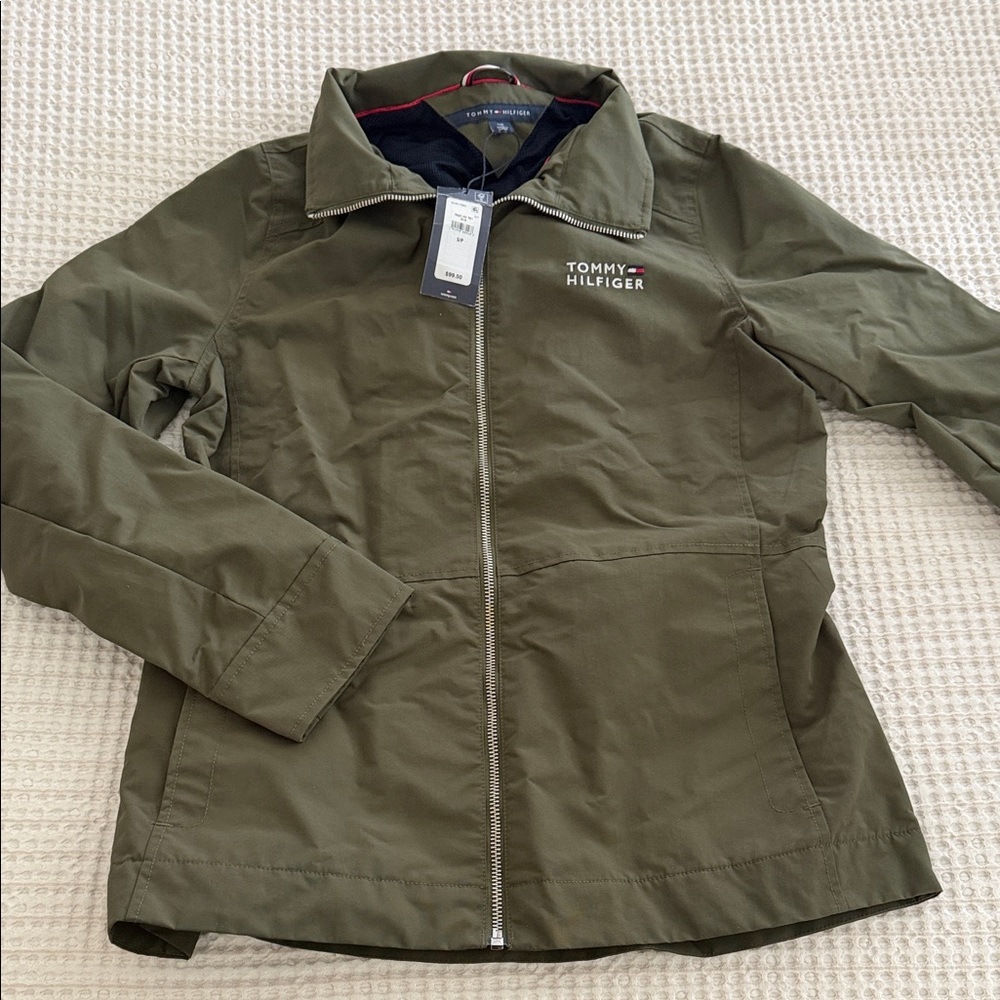 Tommy Hilfiger Women's Khaki Utility Jacket